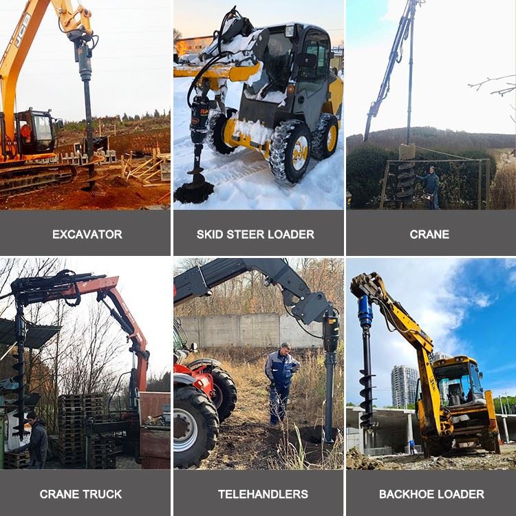 JCB Telehandler 5500N Hydraulic Earth Auger Drive high quality