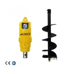 Земный шнек для 20 -тонного экскаватора